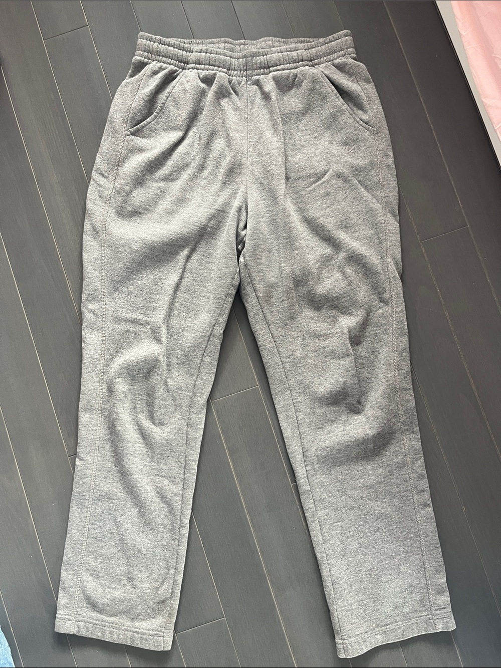 Fila Grey Fleece Jogger Pants